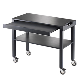 serving trolley granite grey | cutlery deposit L 1000 mm W 450 mm H 840 mm product photo