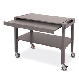 serving trolley taupe | cutlery tray | 1000 mm x 560 mm H 840 mm product photo