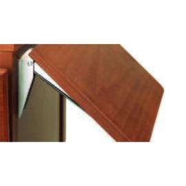 A0083 Tellerhalter aus Holz, klappbar, Farbe: Kirschbaum, passend für Modell 6670/6670L product photo