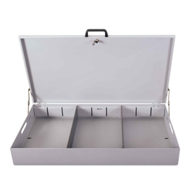 Small parts box with lid and lock, 80 cm product photo