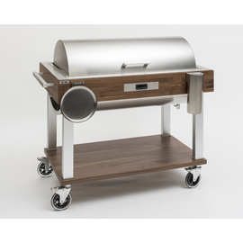 carving trolley NATURE with hood bain marie | 230 volts | 1400 watts with cutting board product photo  S