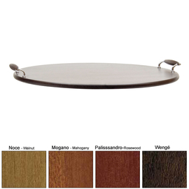 Serving attachment ROMA ROUND, wood, walnut product photo