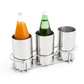 bottle cooler WIRE-FRAME | suitable for 3 bottles product photo