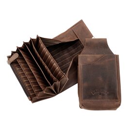 waiter wallet quiver Hunter full grain leather brown  L 120 mm product photo