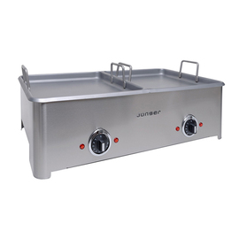 electric sausage roaster countertop device 230 volts 3 kW | sheet steel pan product photo