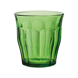 glass tumbler PICARDIE Green 25 cl H 90 mm product photo