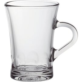mug AMALFI 17 cl transparent with handle product photo