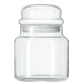 storage jar glass 651 ml with lid  Ø 79 mm  H 140 mm product photo