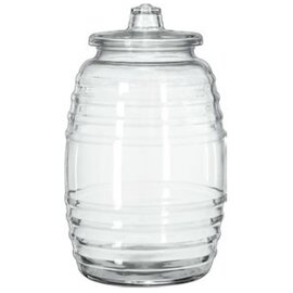 storage jar glass 10 ltr with lid  Ø 146 mm  H 381 mm product photo