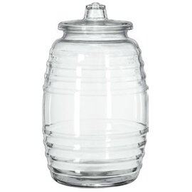 storage jar glass 10 ltr with lid  Ø 146 mm  H 381 mm product photo