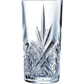 CLEARANCE | longdrink glass MASQUERADE with relief product photo