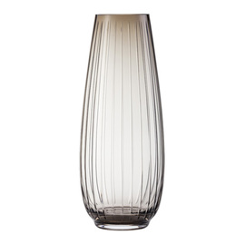 vase SIGNUM glass brown relief H 410 mm Ø 165 mm product photo
