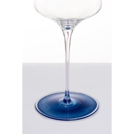champagne glass INK blue 40 cl with effervescence point H 249 mm product photo  S