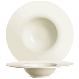 risotto plate IMPRESSIONS | tempered glass cream white  Ø 240 mm product photo