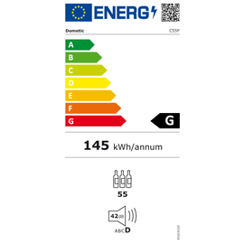 wine refrigerator C55F 142.0 ltr H 1295 mm product photo  S
