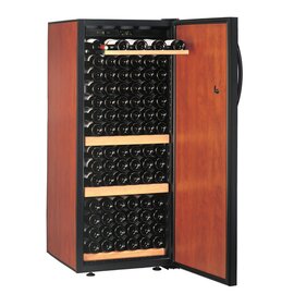 wine cabinet CS160D plum wood coloured  | solid door | absorption technology product photo