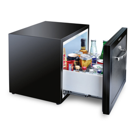 drawer minibar DM20D black 20 ltr | thermoelectric with trim panel | handle product photo  S