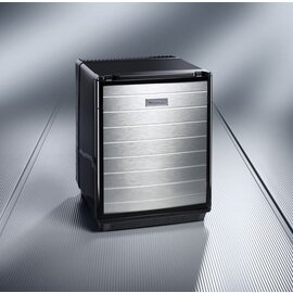 minibar miniCool DS 400 black aluminium decor 35 ltr | absorber cooling | door swing on the right product photo