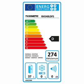 minibar RH 548 LDBI 40 ltr | absorber cooling | door swing on the right product photo  S