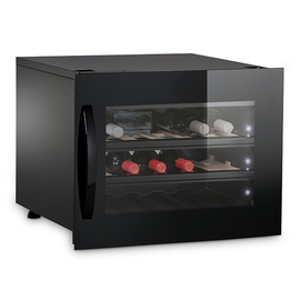 wine refrigerator DESIGN-LINE E18FGB glass door product photo