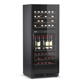 wine refrigerator DESIGN-LINE E91FG glass door product photo
