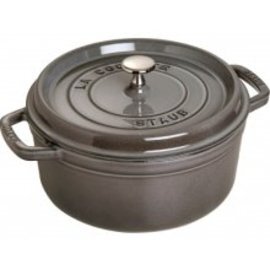 cocotte 0.4 ltr cast iron with lid graphite grey  Ø 120 mm  | cast-on handles product photo