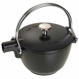 tea kettle 1.15 ltr cast with lid aubergine coloured  Ø 165 mm | tea egg product photo