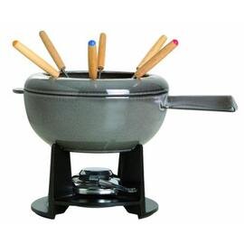 fondue set cast iron graphite grey | 1750 ml product photo