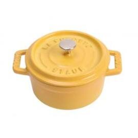 cocotte 2.6 ltr cast iron with lid mustard coloured  Ø 220 mm  | cast-on handles product photo