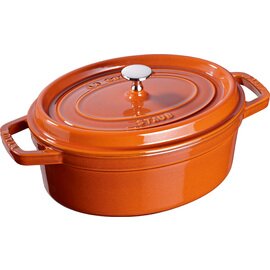 cocotte 4.25 ltr cast iron with lid cinnamon coloure  Ø 290 mm  | cast-on handles product photo