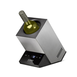 wine cooler WineCase One Inox electro | stainless steel product photo