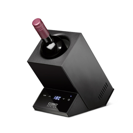 wine cooler WineCase One Black electro | stainless steel black product photo  S