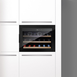 built-in wine refrigerator WineSafe 18 EB Black | compression technology product photo  S