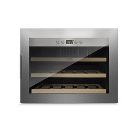 built-in wine refrigerator WineSafe 18 EB Inox | compression technology product photo