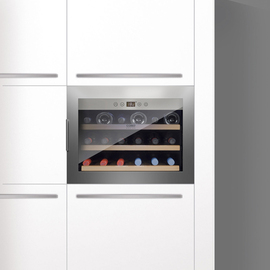 built-in wine refrigerator WineSafe 18 EB Inox | compression technology product photo  S