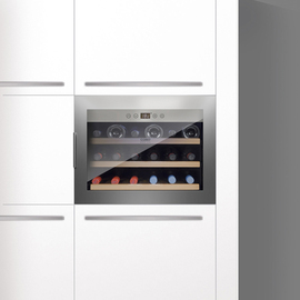 built-in wine refrigerator WineSafe 18 EB Inox | compression technology product photo  S