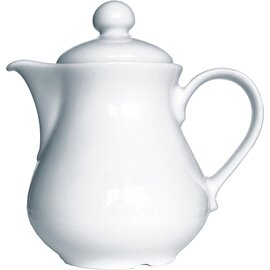 coffee pot MILANO Wersal porcelain with lid white 300 ml H 134 mm product photo