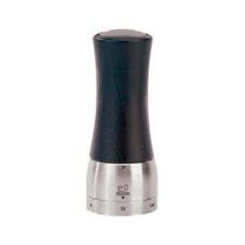 pepper mill MADRAS stainless steel wood silver coloured brown • grinder made of stainless steel  H 160 mm product photo