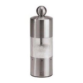 salt mill COMMERCY acrylic • grinder made of stainless steel  H 150 mm | sight glass product photo