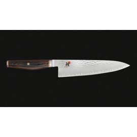 gyutoh MIYABI 6000MCT straight blade Japanese form smooth cut | wood colour | blade length 20 cm product photo