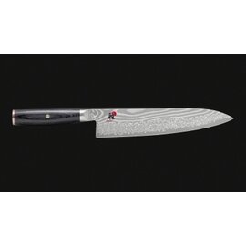 gyutoh MIYABI 5000 FCD straight blade Japanese form smooth cut | black | blade length 24 cm product photo