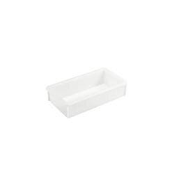 stackable container|transport container  • white  | 8 ltr | 450 mm  x 255 mm  H 105 mm product photo