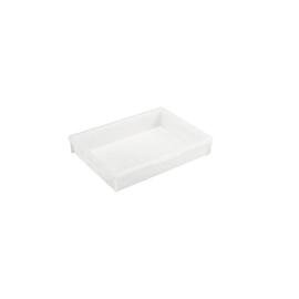 stackable container|transport container  • white  | 10 ltr | 465 mm  x 360 mm  H 82 mm product photo