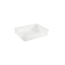stackable container|transport container  • white  | 26 ltr | 580 mm  x 470 mm  H 120 mm product photo