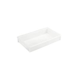stackable container|transport container  • white  | 15 ltr | 580 mm  x 360 mm  H 100 mm product photo