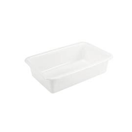 stackable container|transport container  • white  • conical  | 40 ltr | 710 mm  x 490 mm  H 185 mm product photo