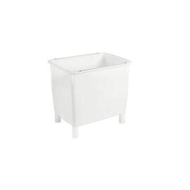 large volume container NATURAL  • white  • conical  | 210 ltr | 790 mm  x 605 mm  H 680 mm product photo
