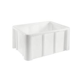 large volume container NATURAL  • white  | 140 ltr | 800 mm  x 600 mm  H 405 mm | smooth bottom product photo