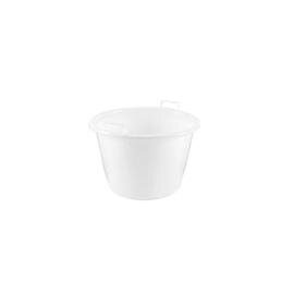 bucket polyethylene white 50 ltr  Ø 550 mm  H 350 mm product photo