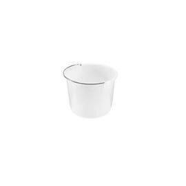 bucket with graduated scale plastic white 20 ltr  Ø 380 mm  H 280 mm product photo